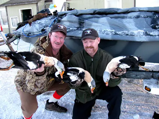 Alaska Sea Duck Hunts — photograph from the Gunners Taxidermy gallery