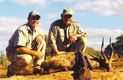 Ron Luttrell Bushbuck — Africa Plains Game Hunts at Gunners Taxidermy