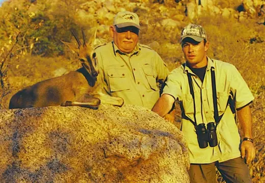 Ron Luttrell Duiker — Africa Plains Game Hunts at Gunners Taxidermy
